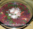 लाल सूप (Carrot Cold Beet Soup – Gajar Chukandar Soup)
