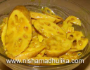 कमल ककड़ी का अचार Lotus Stem Pickle Recipe