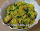 पत्तागोभी आलू - Aloo Cabbage Fry indian recipe