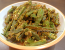 बेसनी भिन्डी - Besan Bhindi recipe - Besan Bhindi Masala Recipe