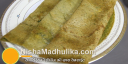 पालक पनीर दोसा - Palak Paneer Dosa recipe