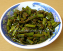 ग्वार फली की सब्जी - Gvar Phali Fry - Cluster Beans Fry