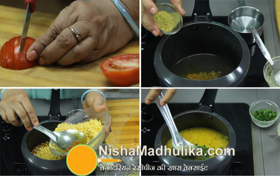 Moong dal tadka recipe - Restaurant style yellow dal tadka recipe